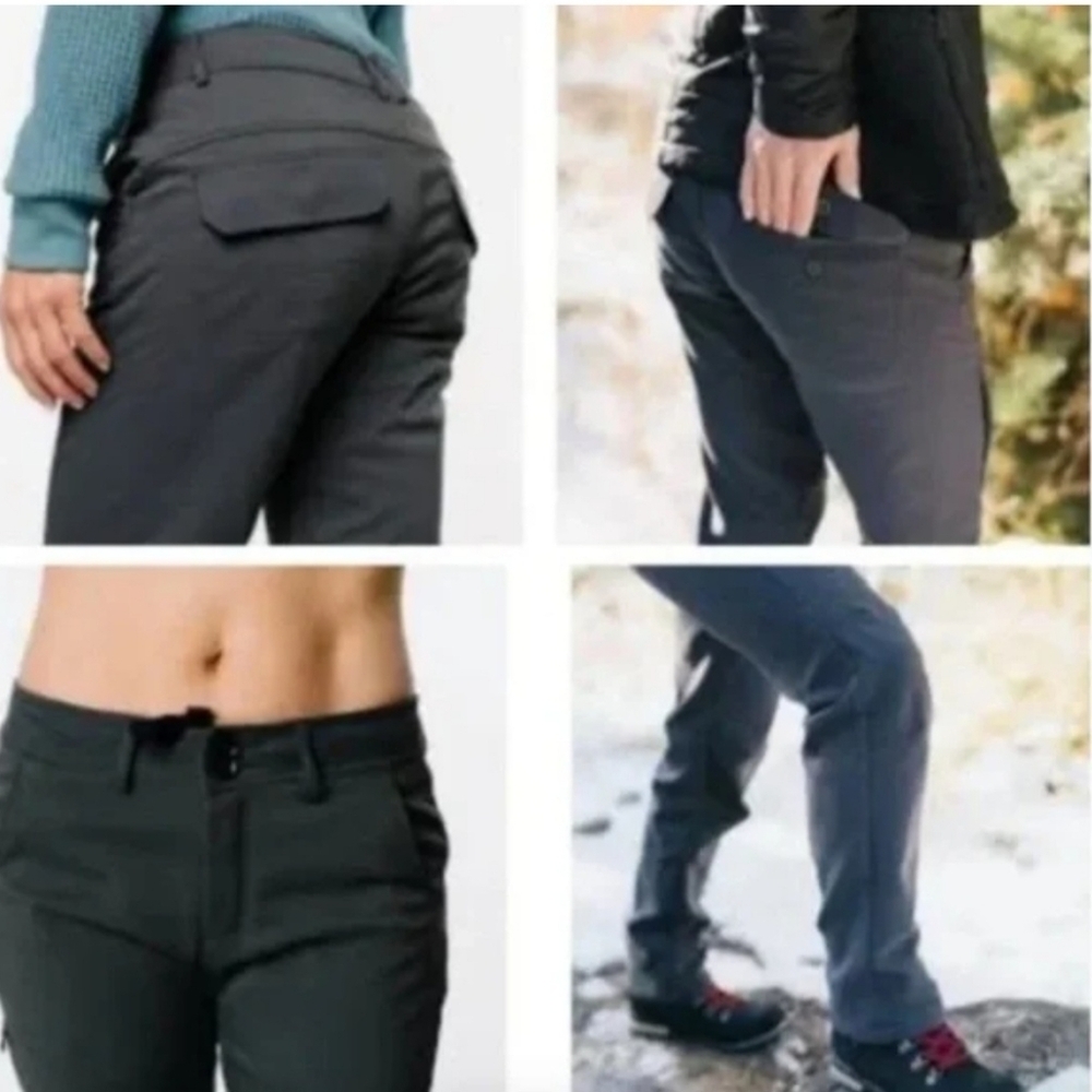 Ketchi Sitka Fleece Lined Women's Outdoor Winter Pants. Size 6 Short - Picture 10 of 14